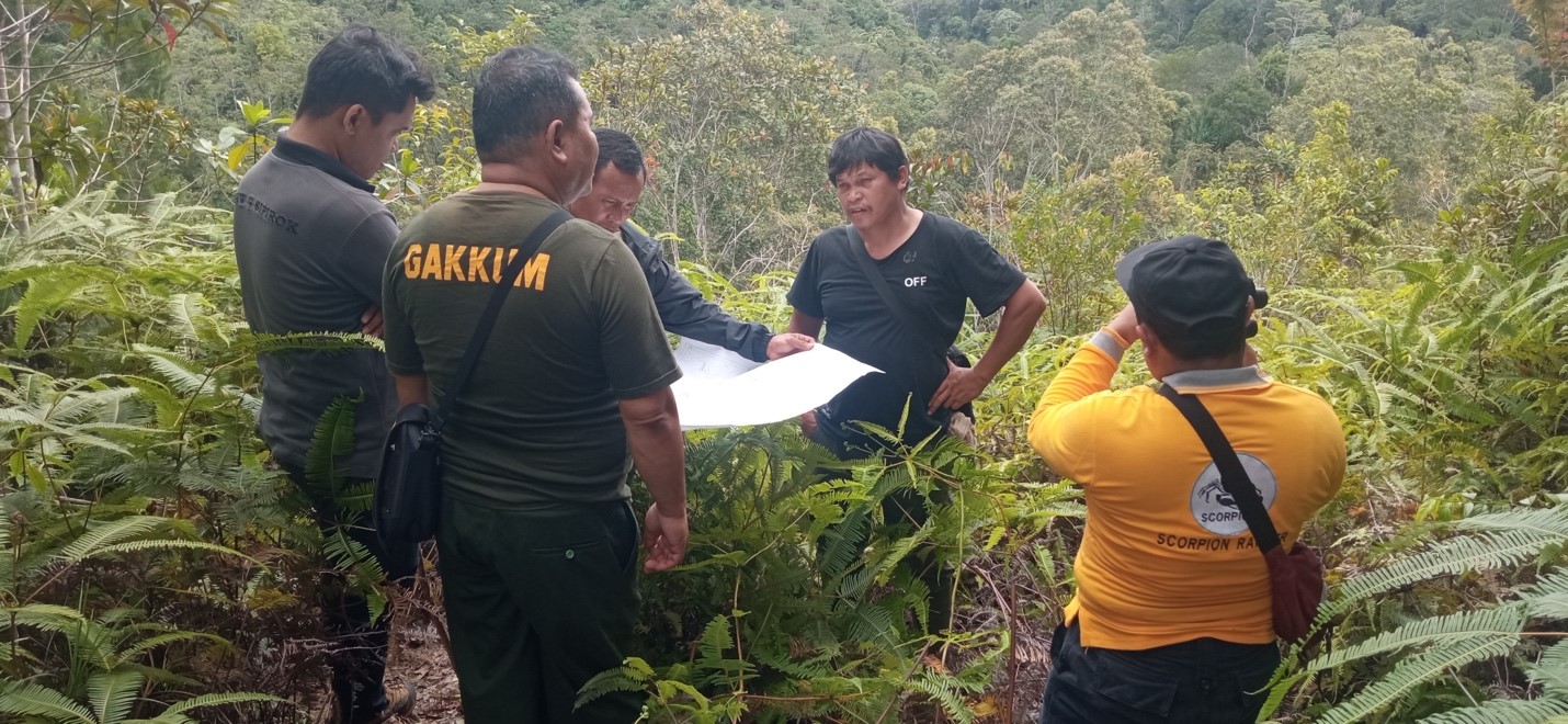 Joint patrol in Nanggar Jati village (July 26, 2022)